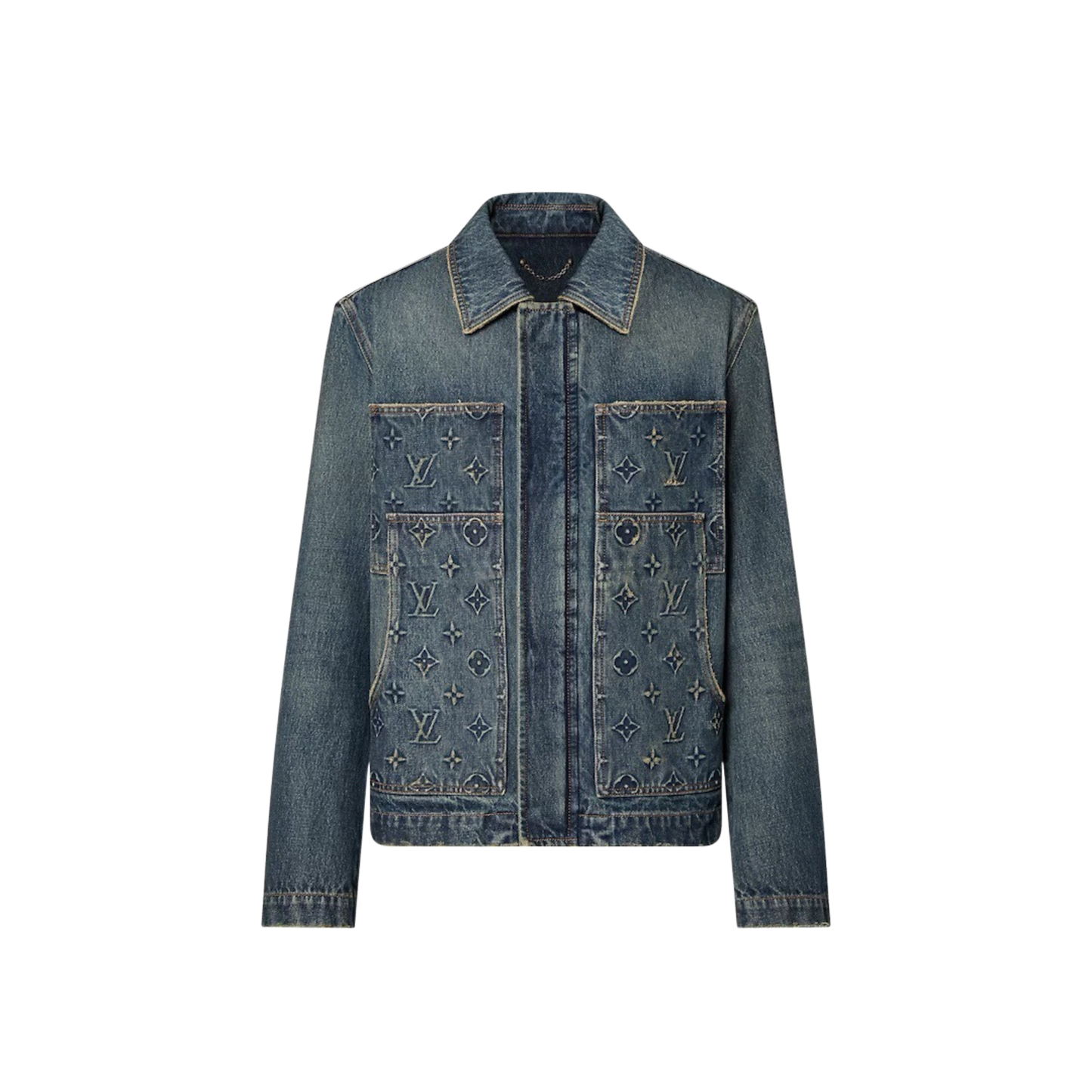 LOUIS VUITTON — Veste Workwear en Denim Monogram