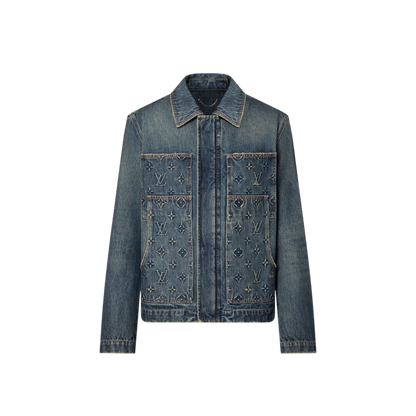 LOUIS VUITTON — Veste Workwear en Denim Monogram