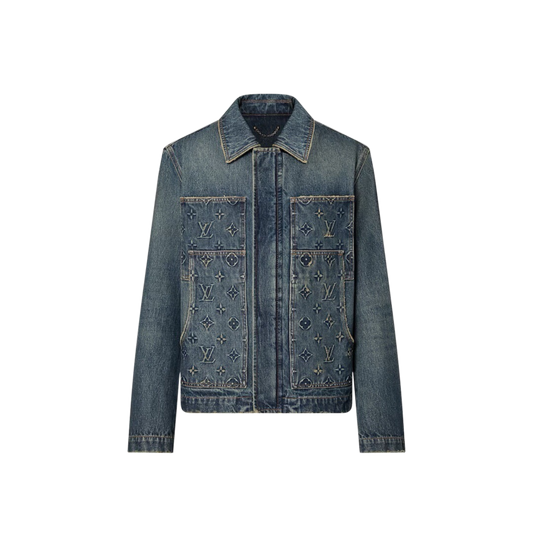 LOUIS VUITTON — Veste Workwear en Denim Monogram