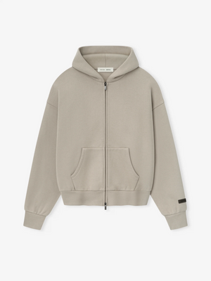 Fear of God Essentials Sweat à capuche zippé – Beige
