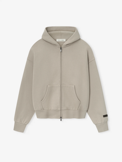 Fear of God Essentials Sweat à capuche zippé – Beige