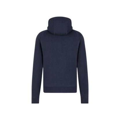DIOR — Veste à Capuche Dior en Maille Coton et Cachemire