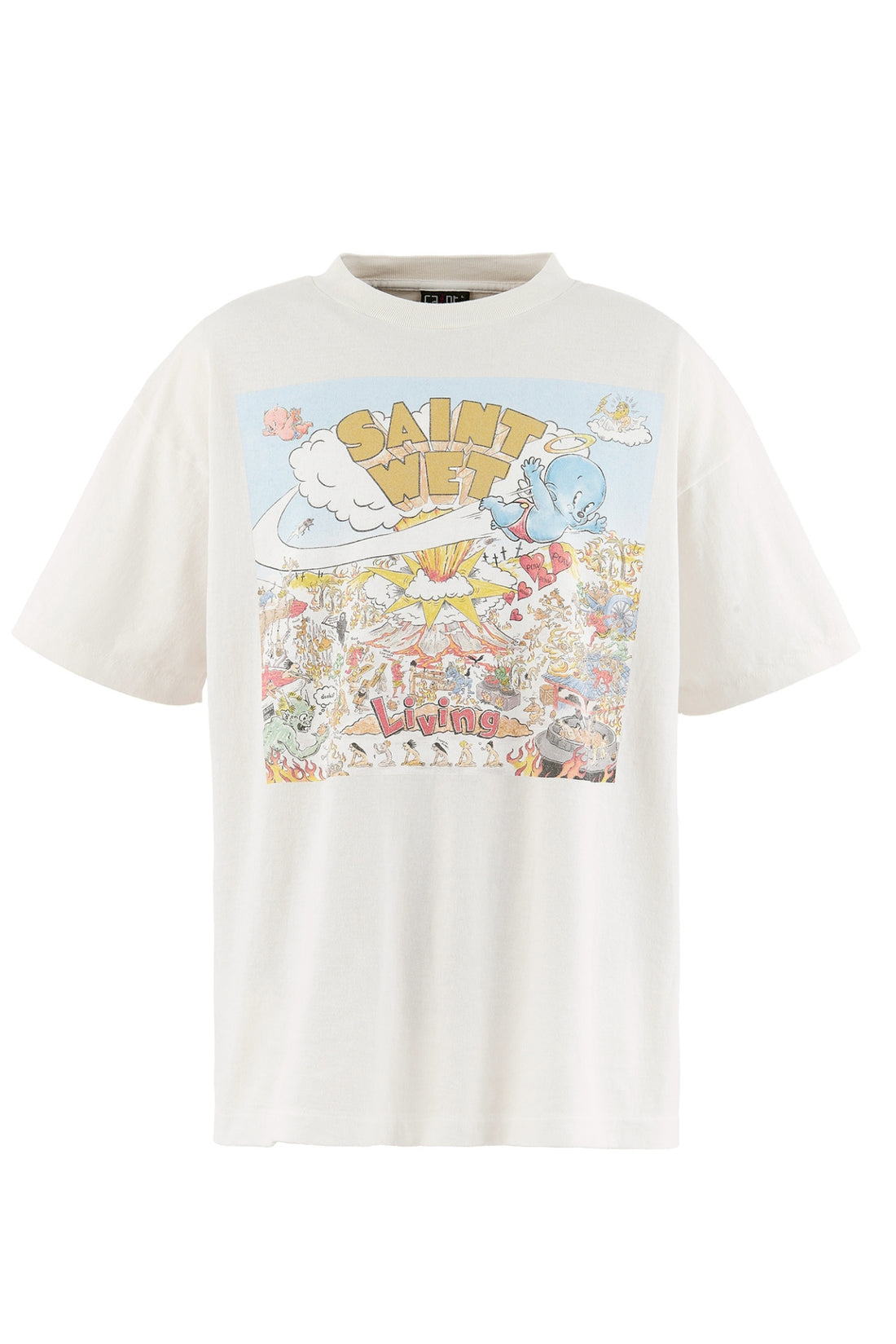 SAINT Mxxxxxx — Saint Wet T-Shirt White
