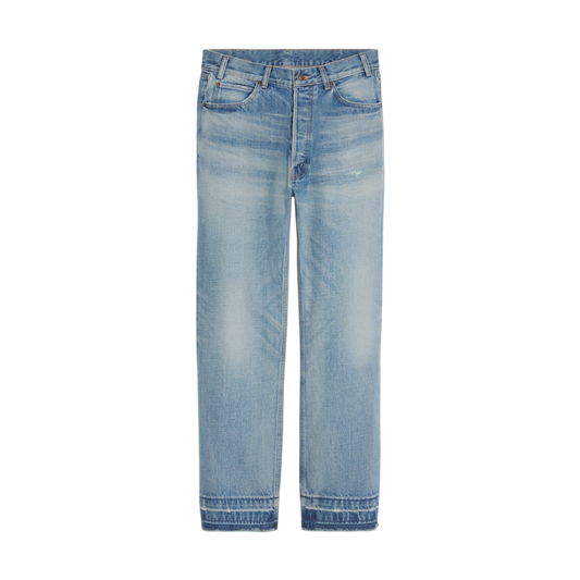 CELINE — Jean Wesley en Denim de Coton Zuma Wash