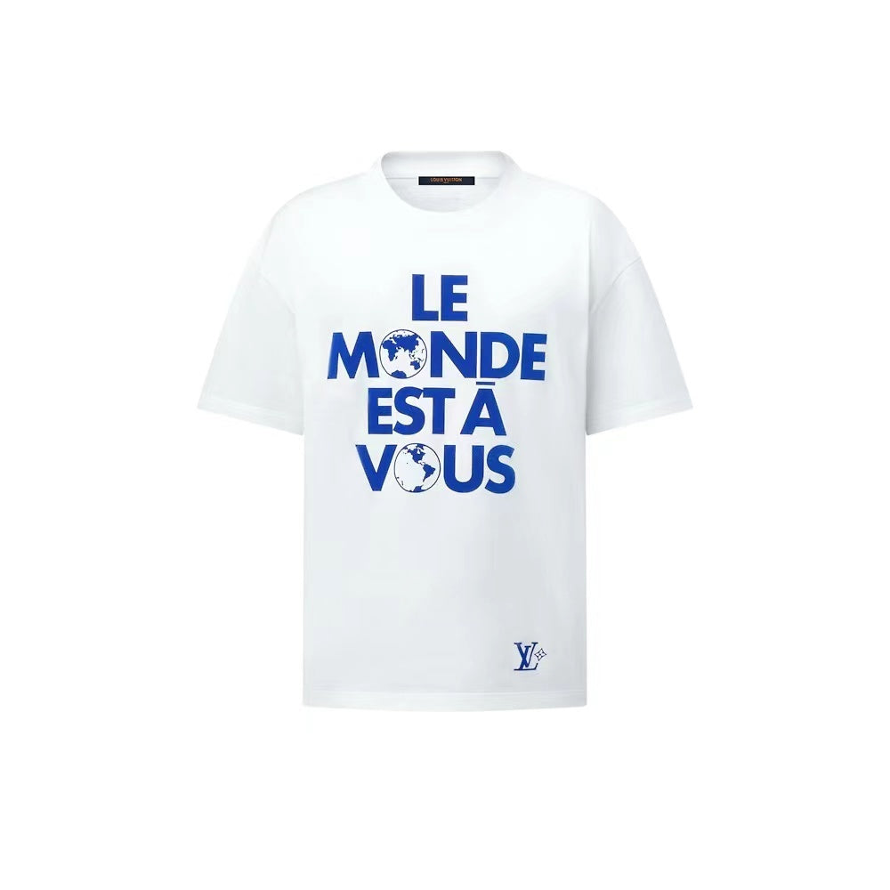 Louis Vuitton Tee-shirt graphique en coton