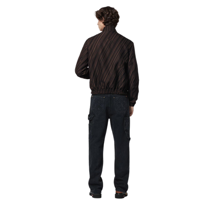 LOUIS VUITTON — Jean Carpenter en Denim Noir