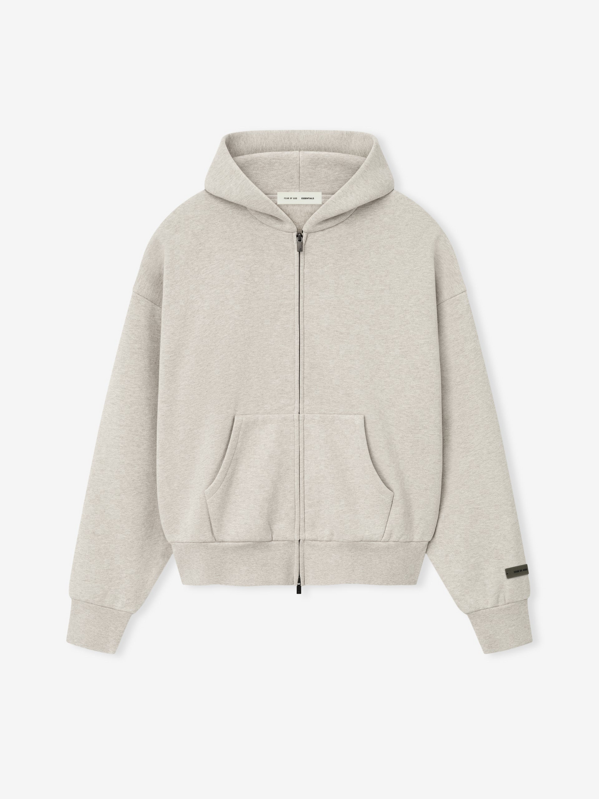 Fear of God Essentials Sweat à capuche zippé – Gris