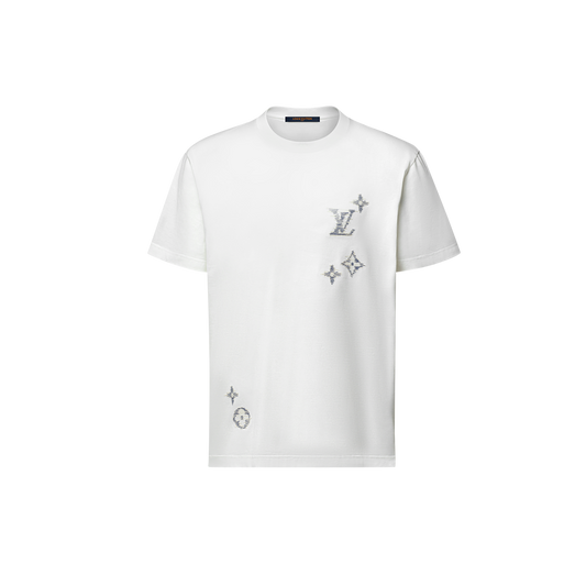 Louis Vuitton Tee-shirt avec signature brodée