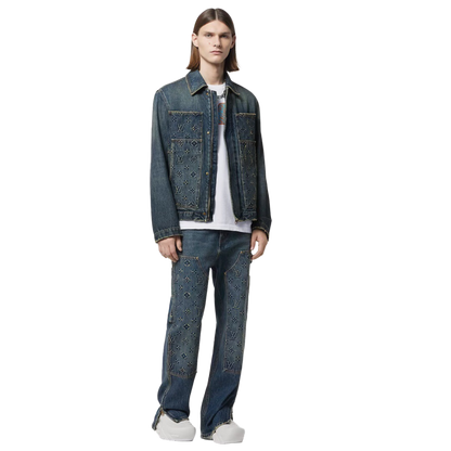 LOUIS VUITTON — Veste Workwear en Denim Monogram
