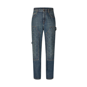 LOUIS VUITTON — Jean Carpenter en Denim Bleu