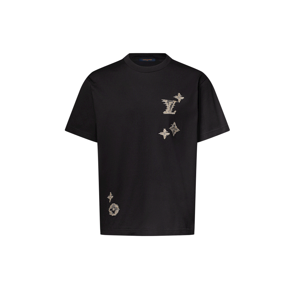 Louis Vuitton Tee-shirt avec signature brodée