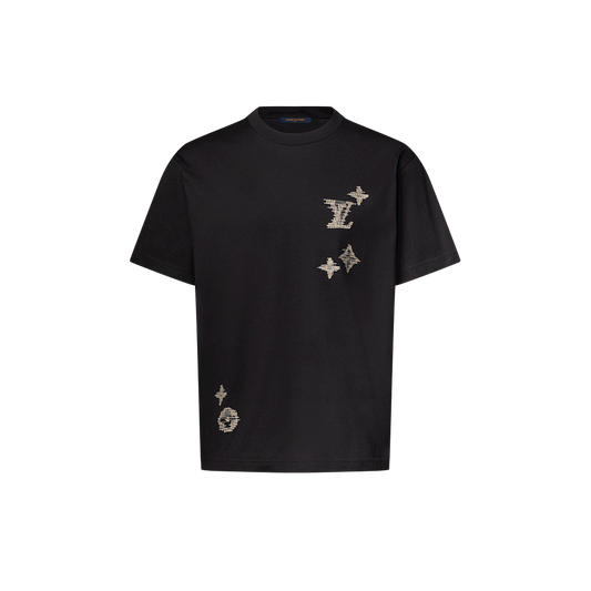 Louis Vuitton Tee-shirt avec signature brodée