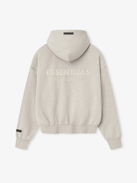 Fear of God Essentials Sweat à capuche zippé – Gris