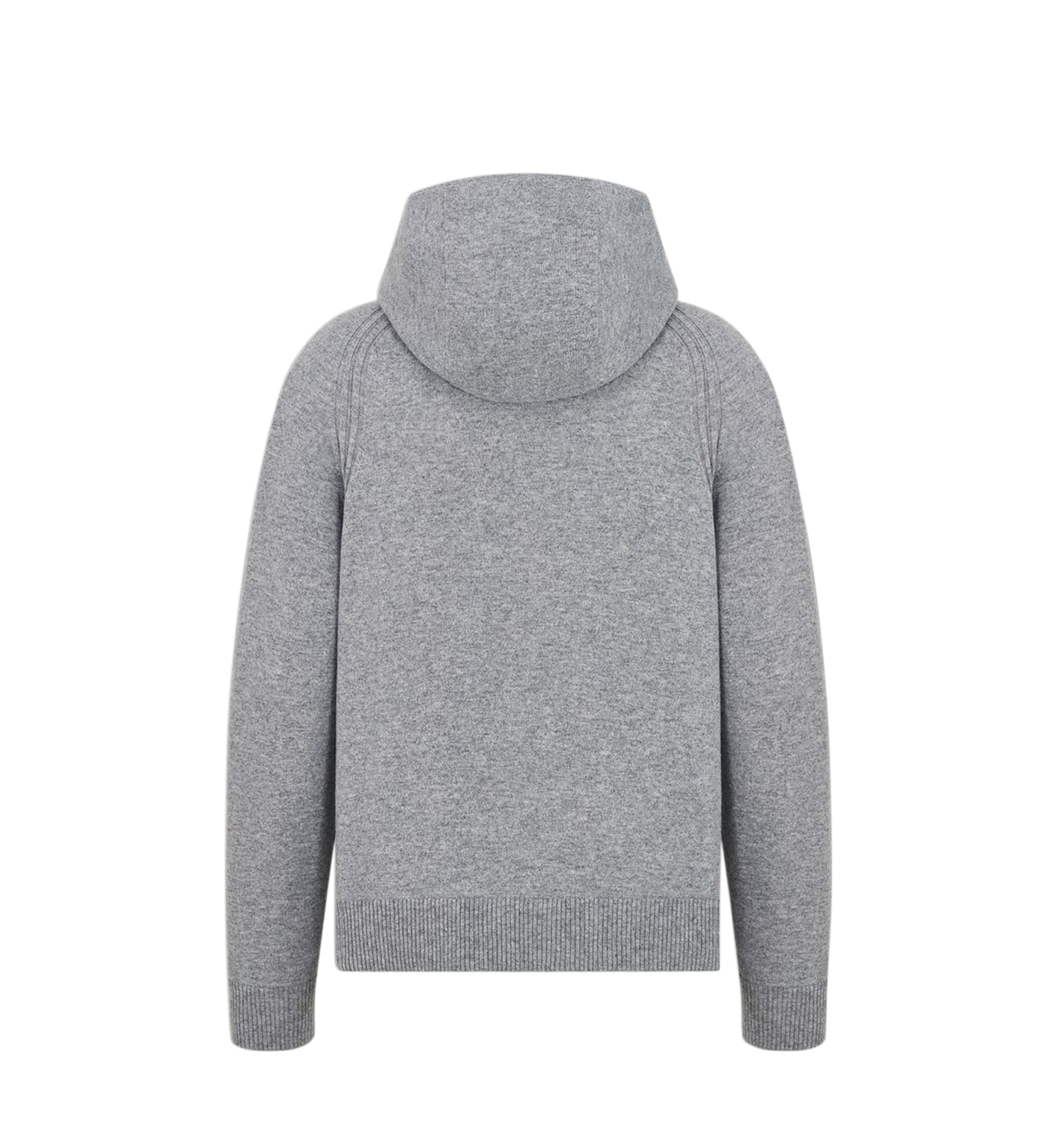 DIOR — Sweatshirt à Capuche Dior en Jersey de Cachemire Gris