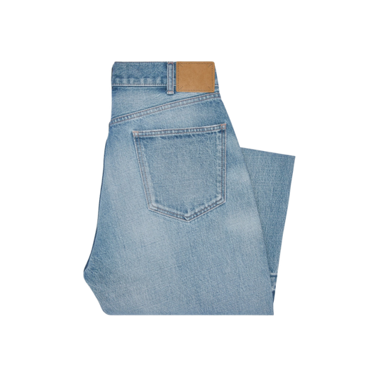 CELINE — Jean Wesley en Denim de Coton Zuma Wash
