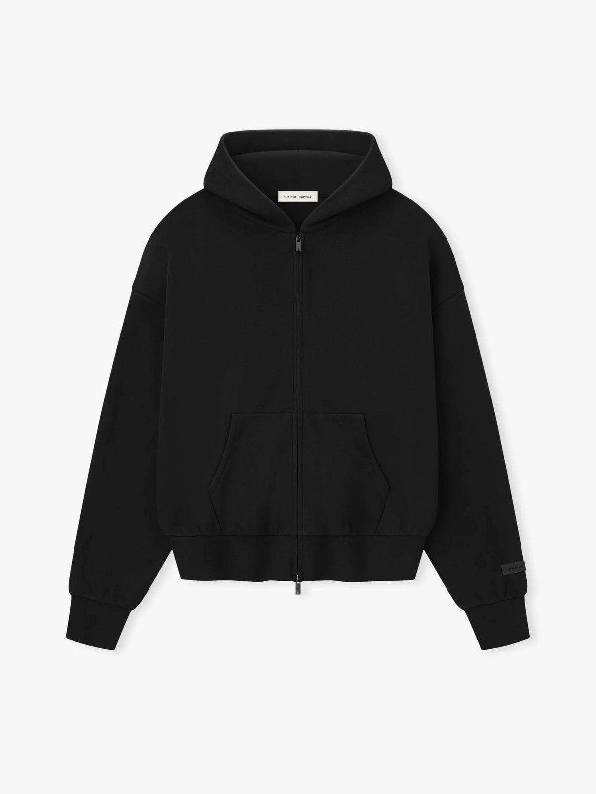Fear of God Essentials Sweat à capuche zippé – Noir