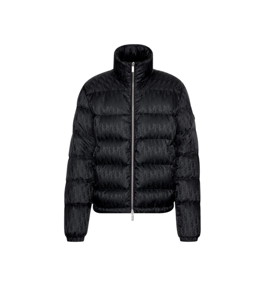 DIOR — Doudoune Dior Oblique Jacquard Noir