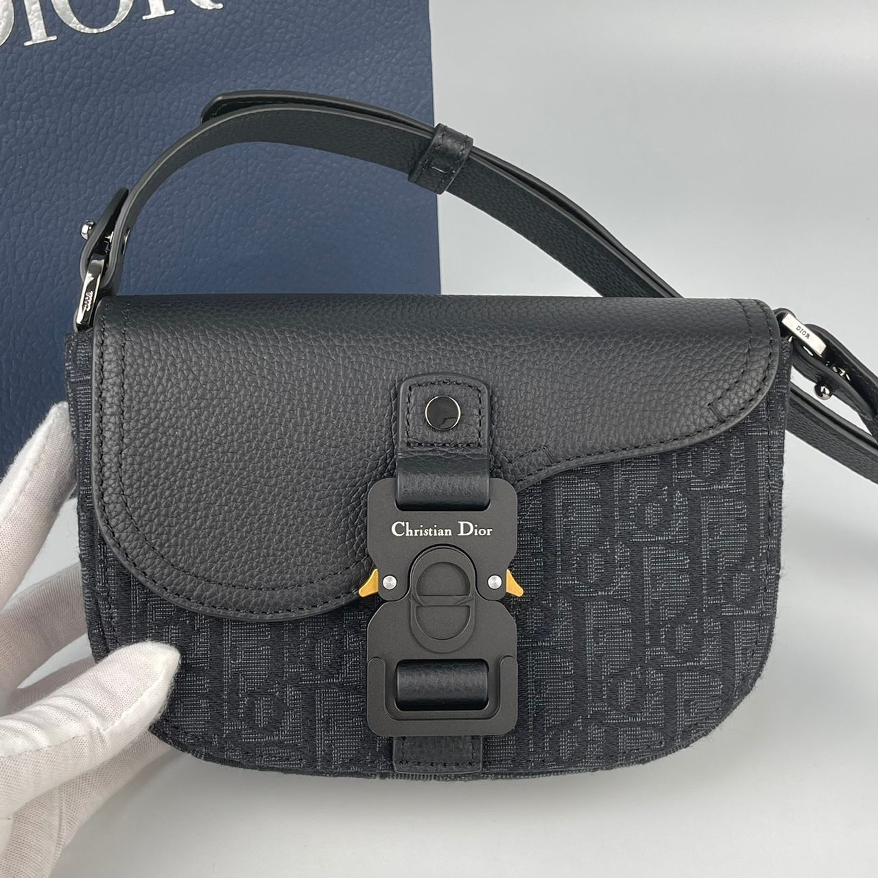Dior Mini sac Messenger Saddle
